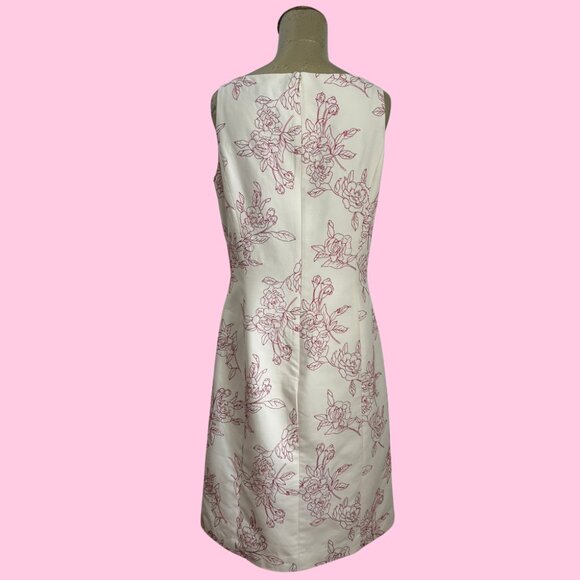 Ann Taylor Silk Blend Dress 6 - Picture 2 of 6